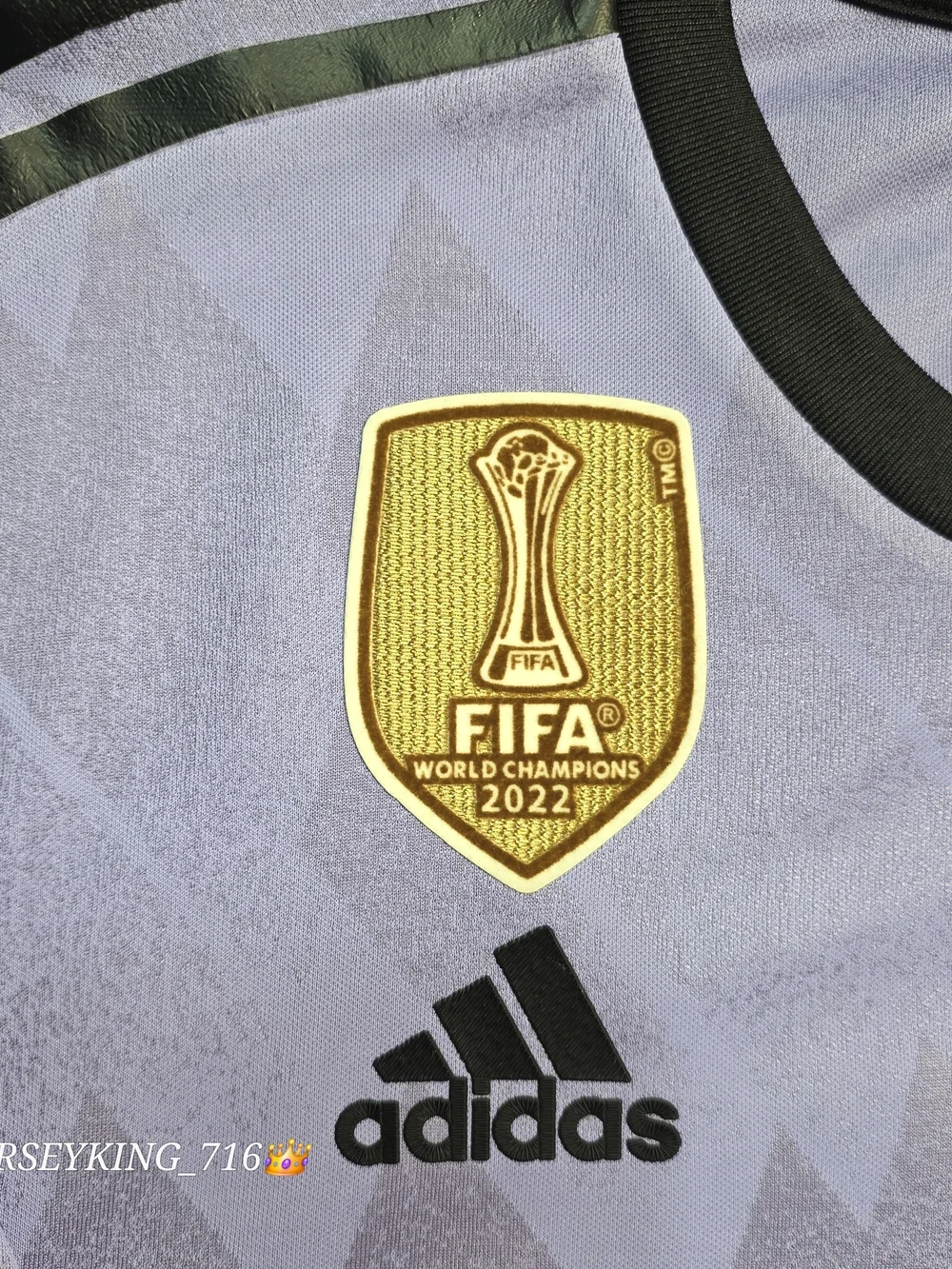 Adidas Real Madrid CF Luka Modric#10 2022/2023 Authentic Away Purple Jersey UCL